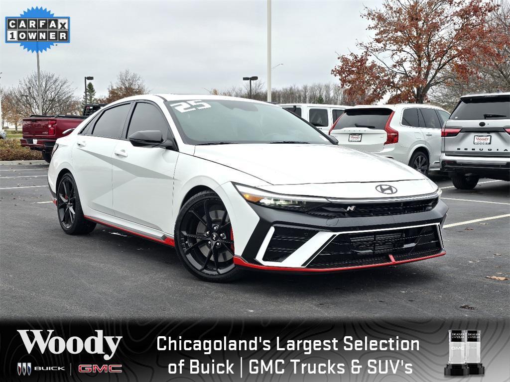 used 2025 Hyundai ELANTRA N car, priced at $32,000