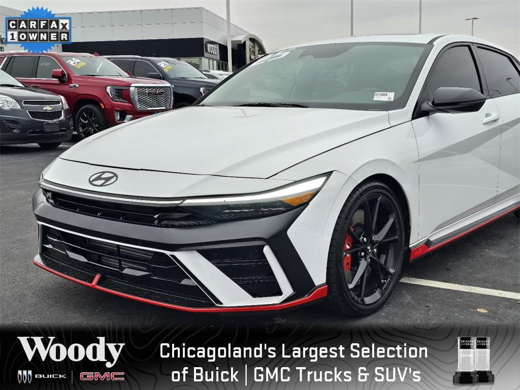 used 2025 Hyundai ELANTRA N car, priced at $32,000