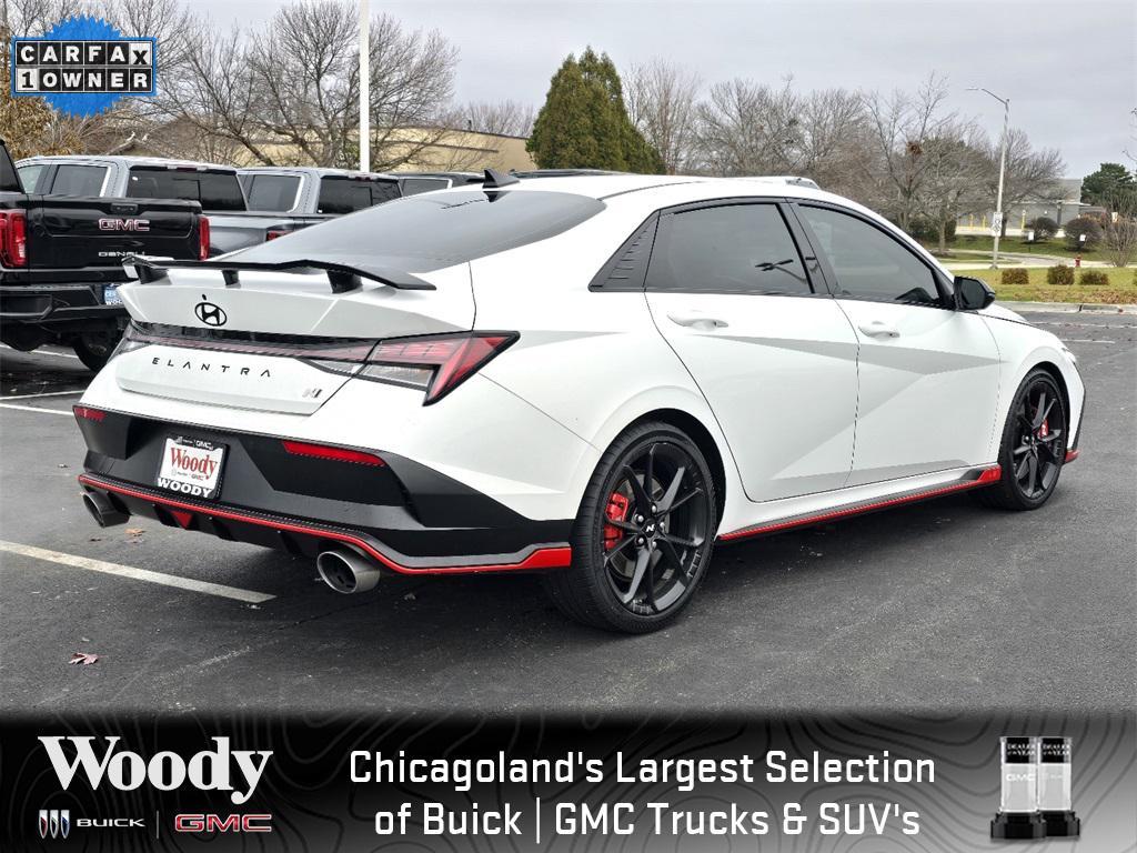 used 2025 Hyundai ELANTRA N car, priced at $32,000