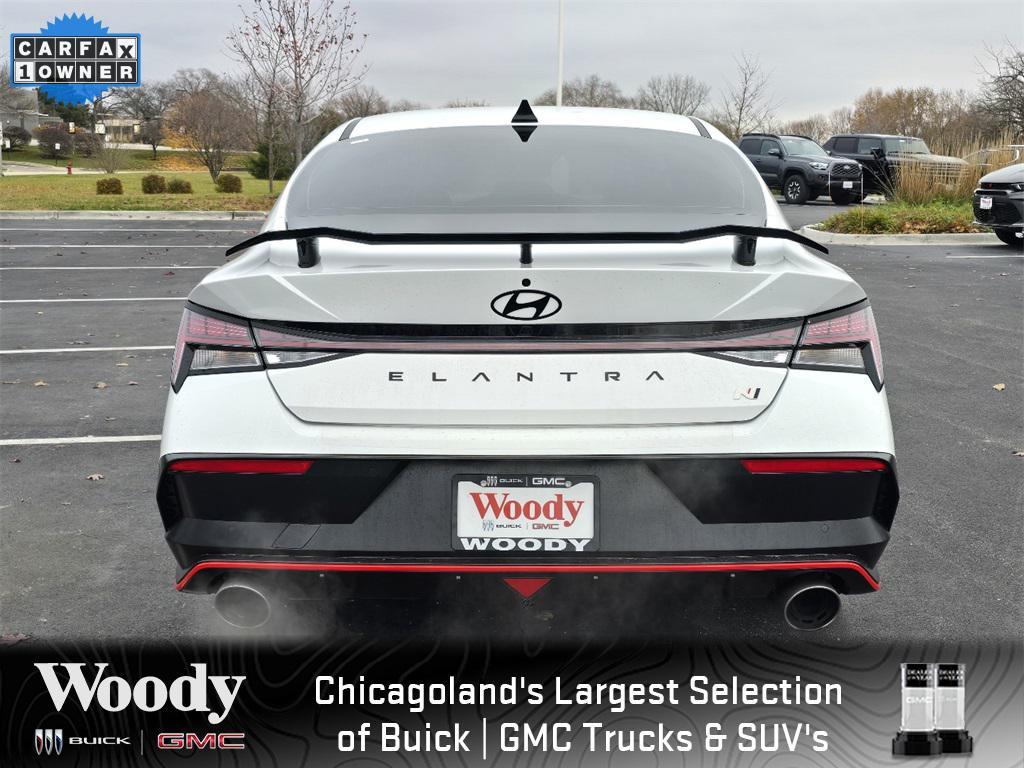 used 2025 Hyundai ELANTRA N car, priced at $32,000