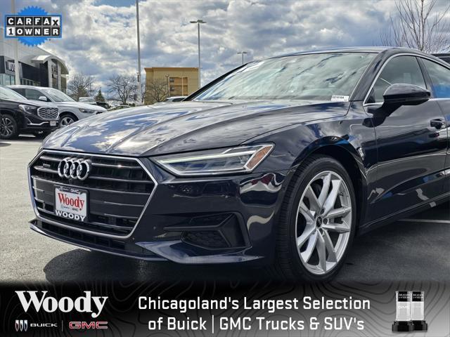 used 2022 Audi A7 car, priced at $44,500
