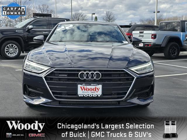 used 2022 Audi A7 car, priced at $44,500