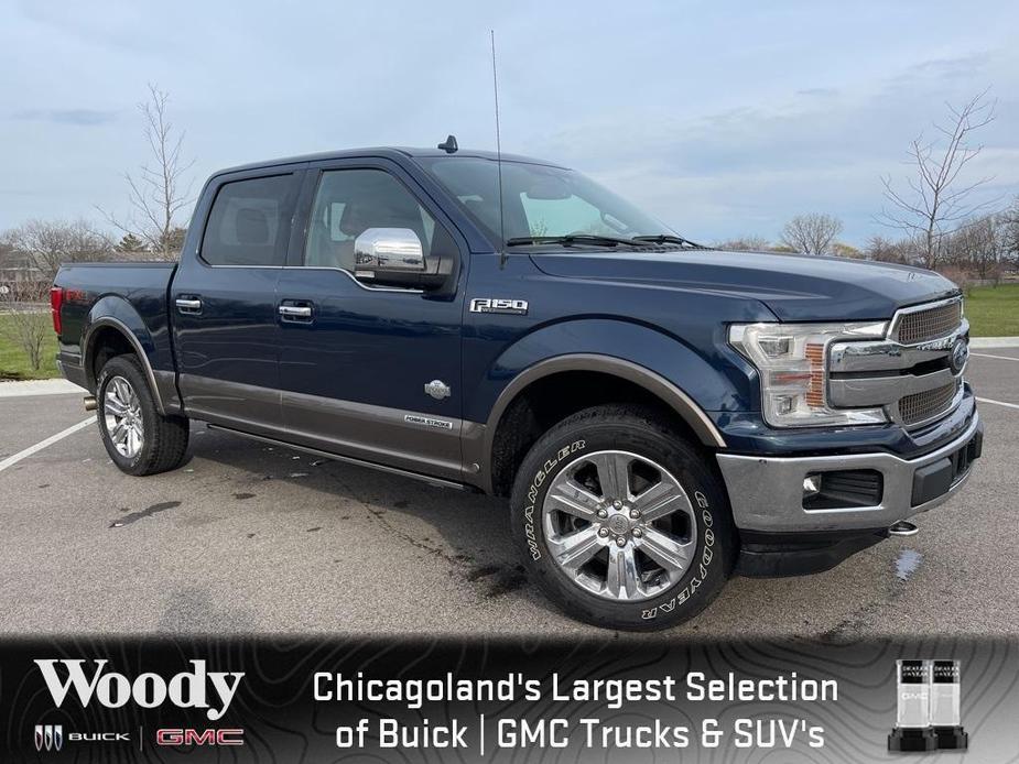 used 2018 Ford F-150 car, priced at $35,600