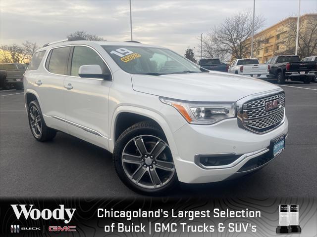 used 2019 GMC Acadia car, priced at $27,500