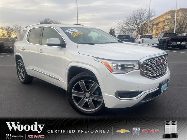 used 2019 GMC Acadia car, priced at $27,500