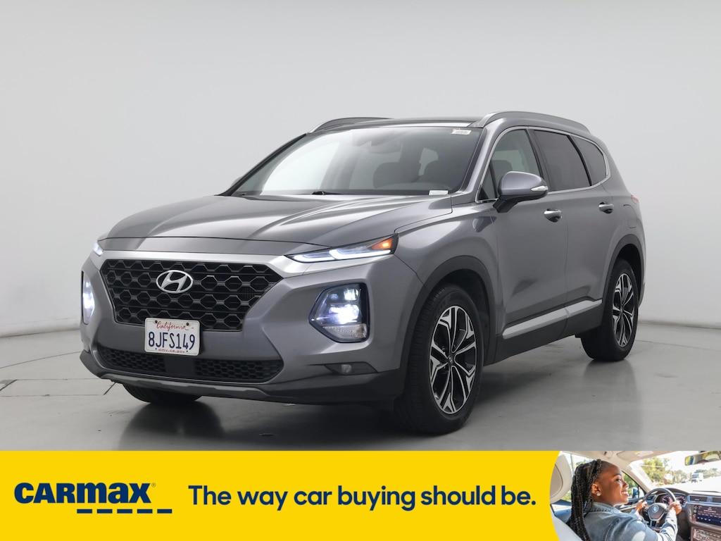 used 2019 Hyundai Santa Fe car, priced at $19,998