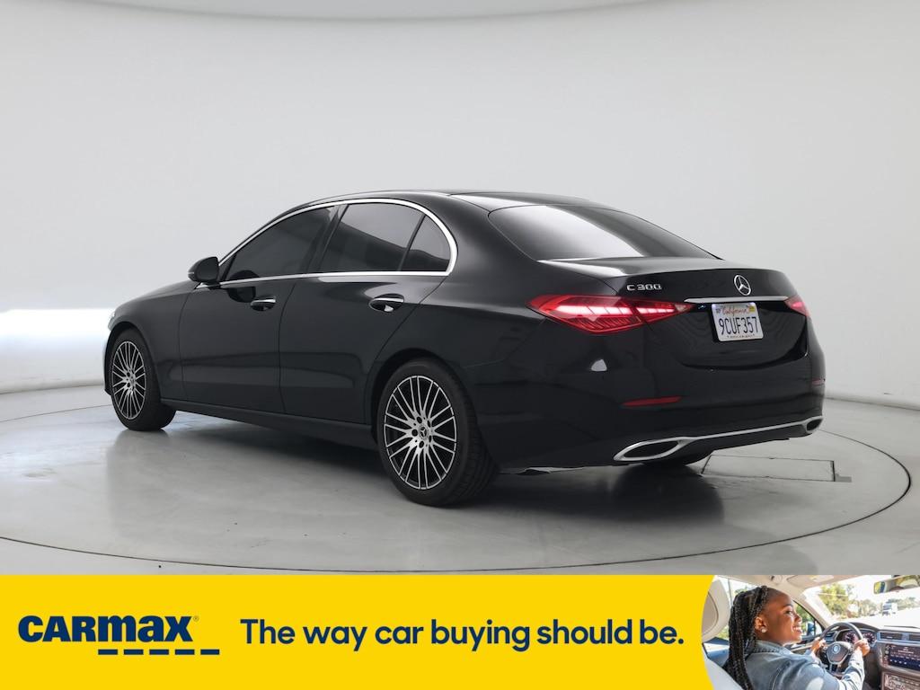 used 2022 Mercedes-Benz C-Class car, priced at $34,998
