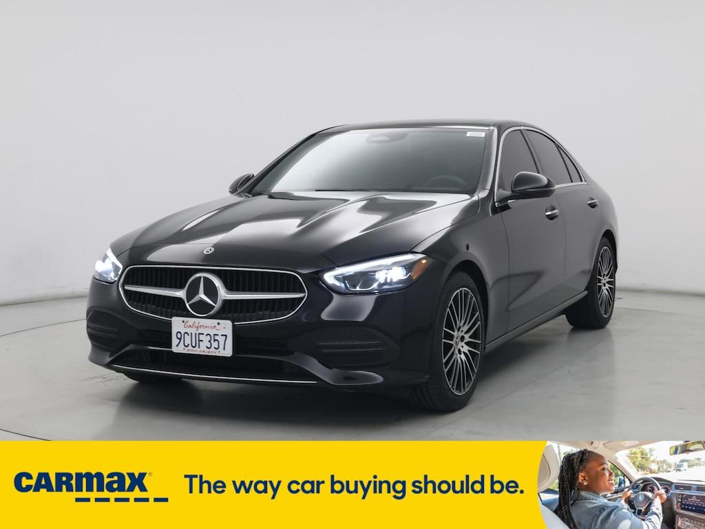 used 2022 Mercedes-Benz C-Class car, priced at $34,998