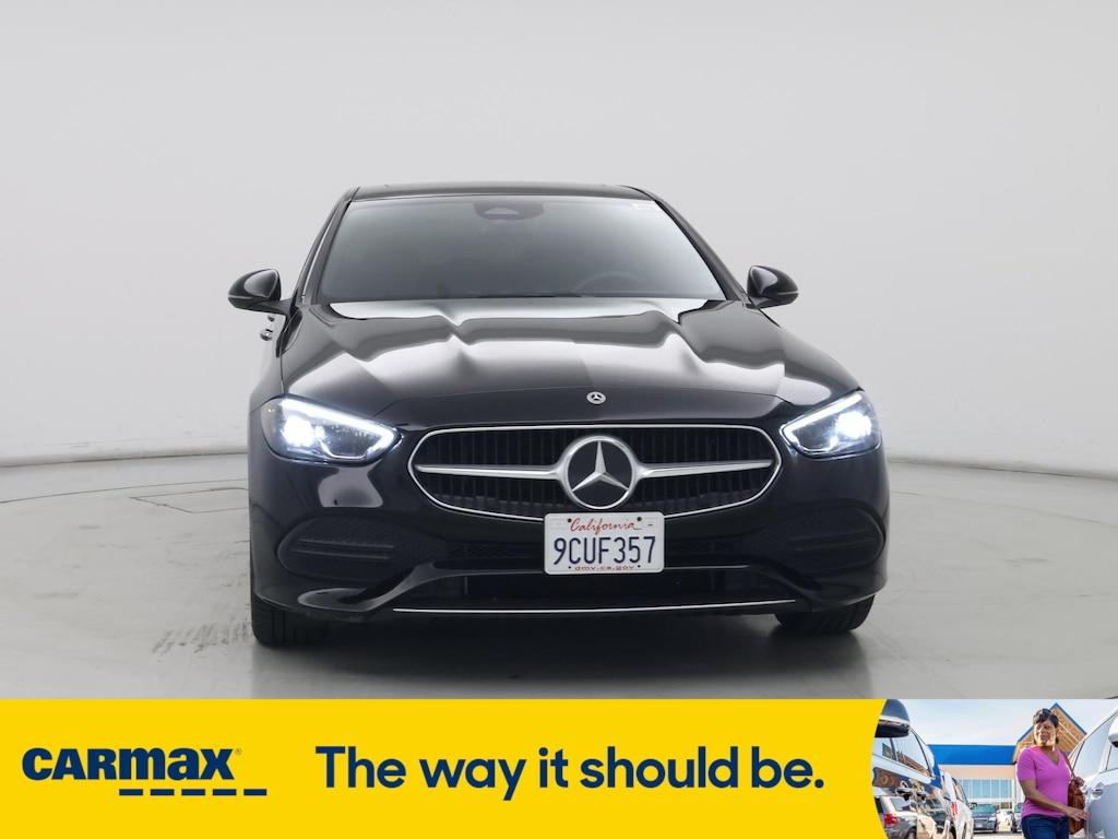 used 2022 Mercedes-Benz C-Class car, priced at $34,998