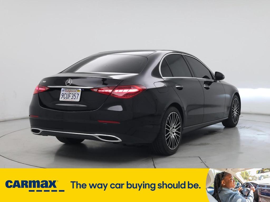 used 2022 Mercedes-Benz C-Class car, priced at $34,998