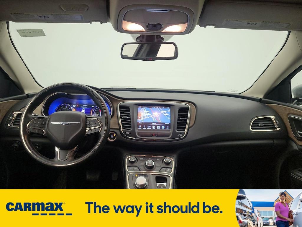 used 2015 Chrysler 200 car, priced at $11,998