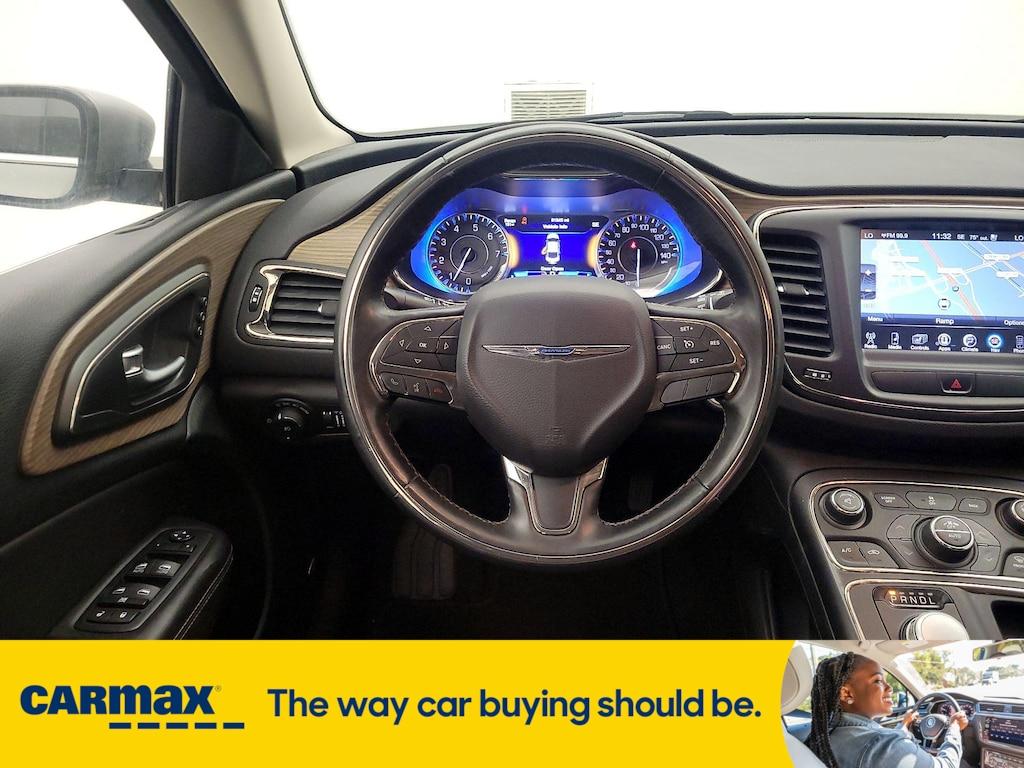 used 2015 Chrysler 200 car, priced at $11,998