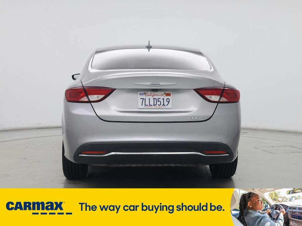 used 2015 Chrysler 200 car, priced at $11,998