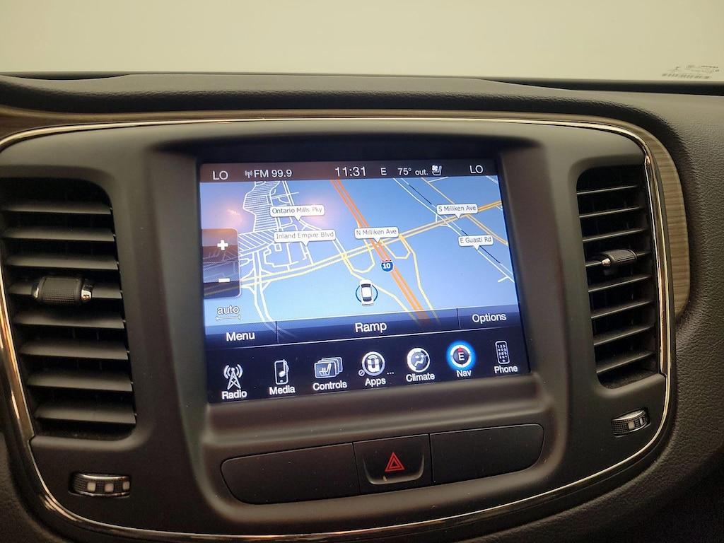 used 2015 Chrysler 200 car, priced at $11,998