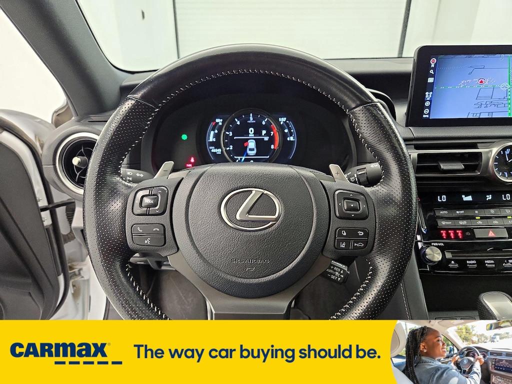 used 2022 Lexus IS 350 car, priced at $38,998