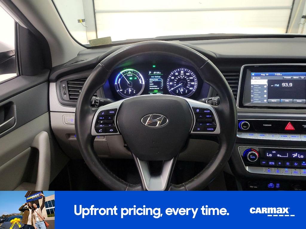 used 2018 Hyundai Sonata Hybrid car, priced at $14,998