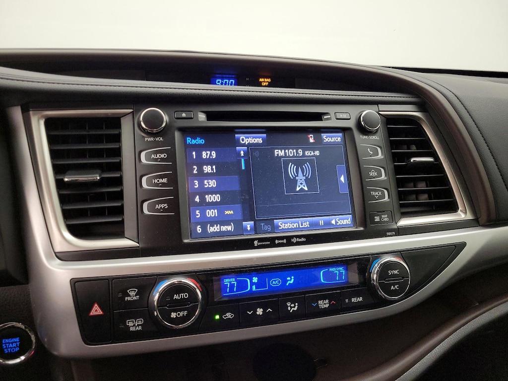 used 2017 Toyota Highlander car, priced at $28,998