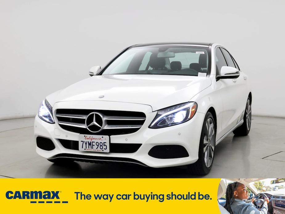 used 2017 Mercedes-Benz C-Class car, priced at $22,998