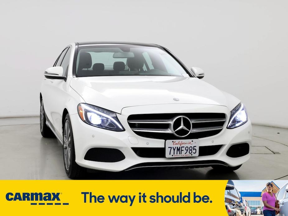 used 2017 Mercedes-Benz C-Class car, priced at $22,998