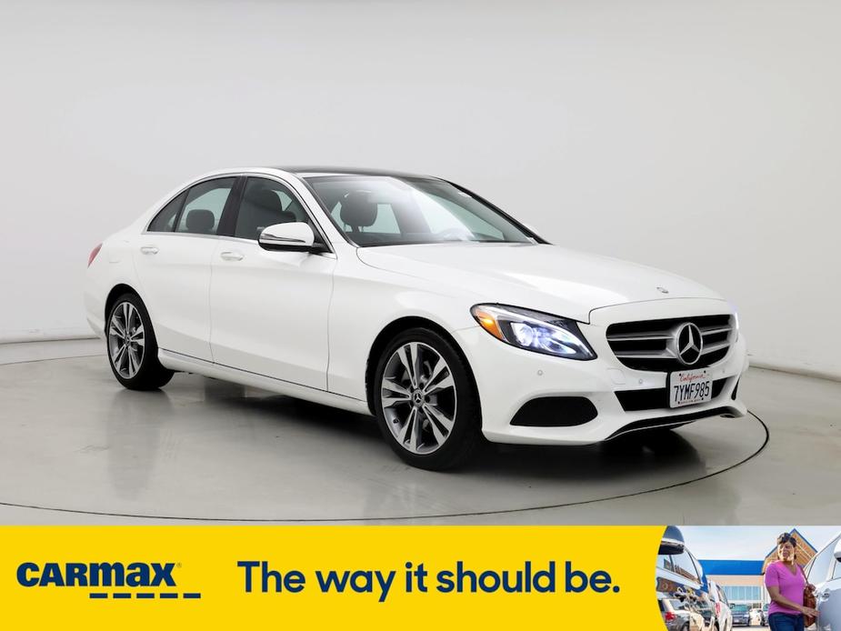 used 2017 Mercedes-Benz C-Class car, priced at $22,998