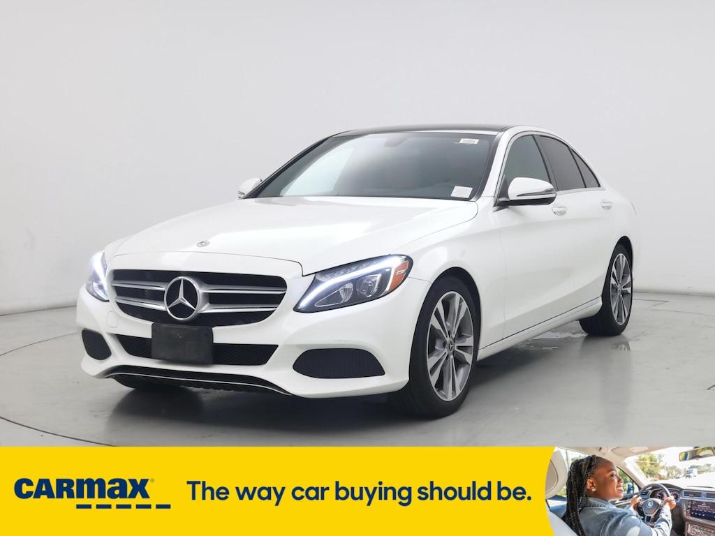used 2018 Mercedes-Benz C-Class car, priced at $18,998