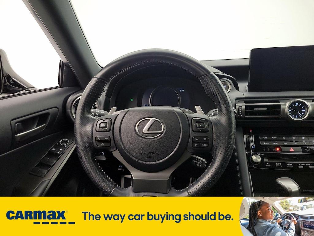 used 2022 Lexus IS 350 car, priced at $40,998