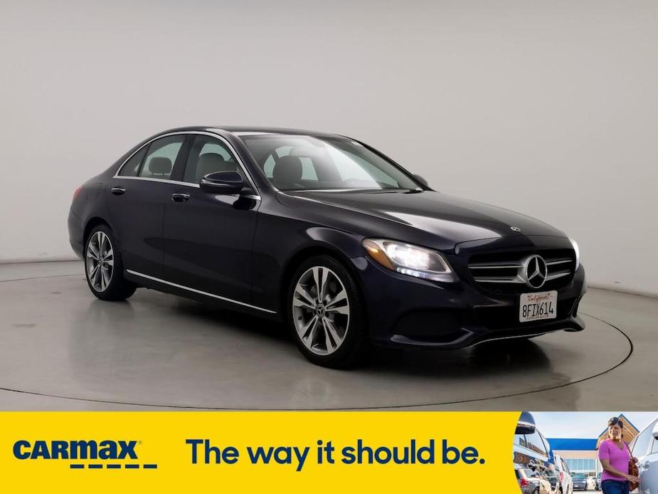 used 2018 Mercedes-Benz C-Class car, priced at $20,998