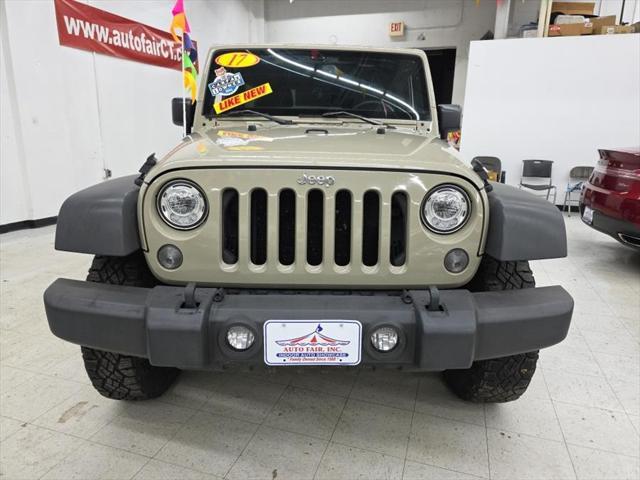 used 2017 Jeep Wrangler Unlimited car, priced at $17,991