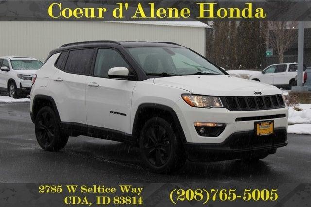 used 2021 Jeep Compass car, priced at $19,995