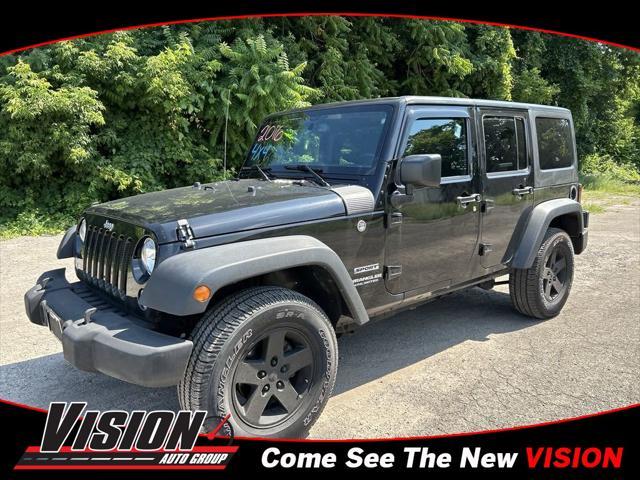 used 2016 Jeep Wrangler Unlimited car, priced at $19,577