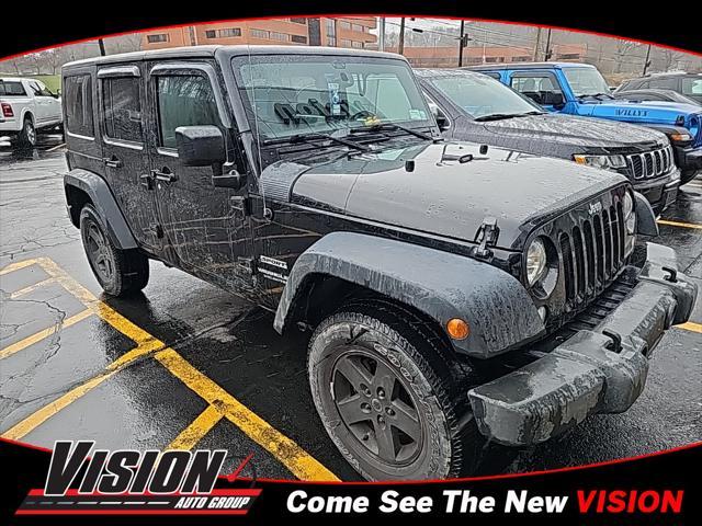 used 2016 Jeep Wrangler Unlimited car, priced at $20,375