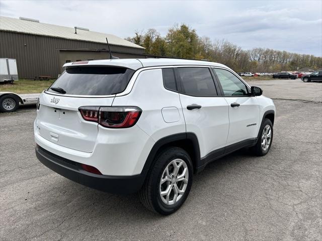 used 2024 Jeep Compass car, priced at $23,995