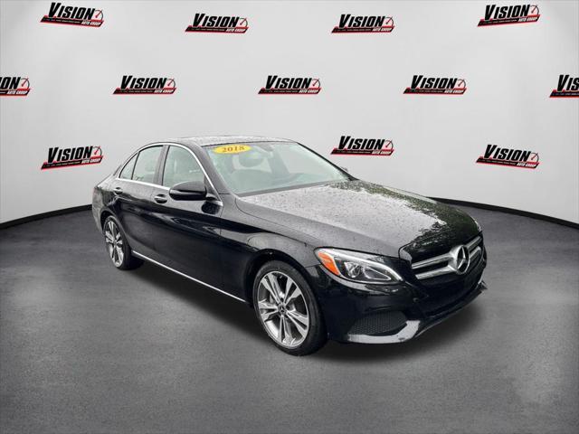 used 2018 Mercedes-Benz C-Class car, priced at $20,447