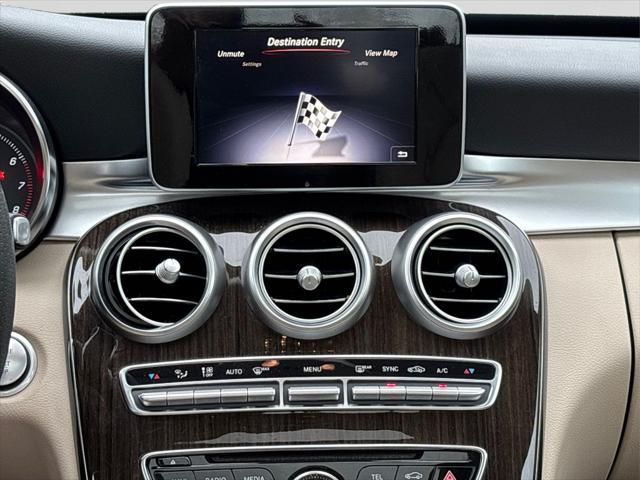 used 2018 Mercedes-Benz C-Class car, priced at $20,447