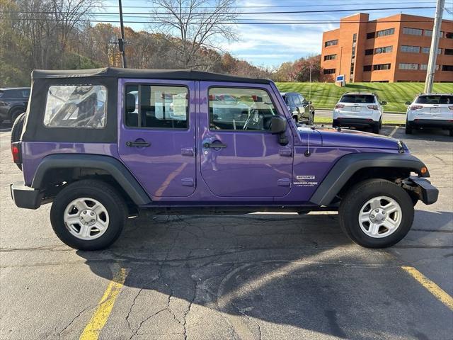 used 2018 Jeep Wrangler JK Unlimited car, priced at $19,795