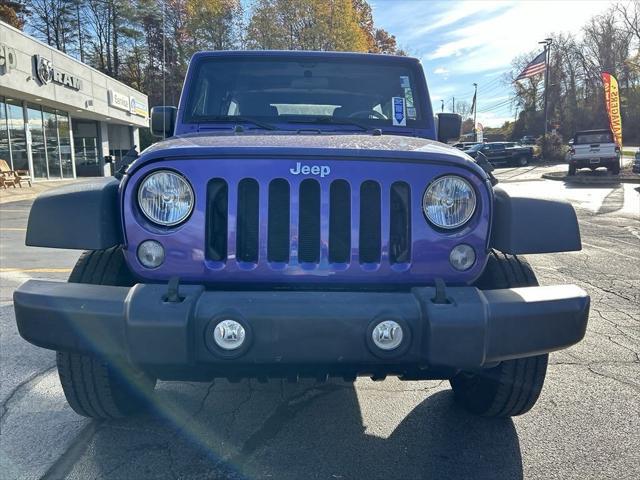 used 2018 Jeep Wrangler JK Unlimited car, priced at $19,795