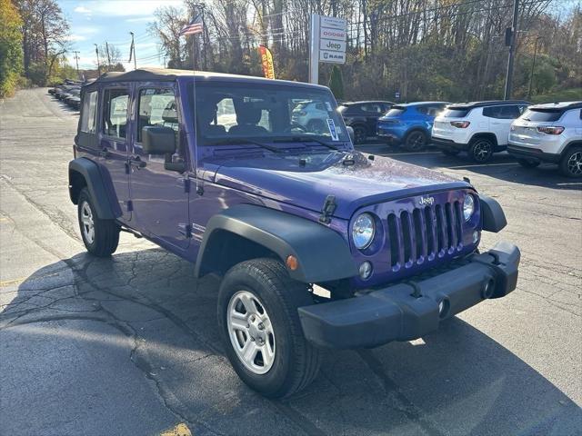 used 2018 Jeep Wrangler JK Unlimited car, priced at $19,795