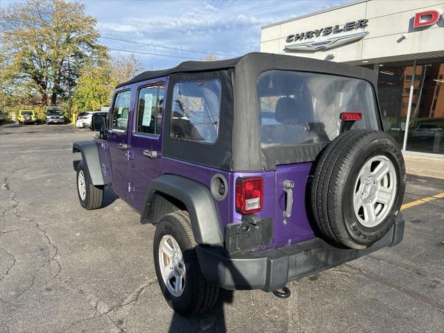 used 2018 Jeep Wrangler JK Unlimited car, priced at $19,795