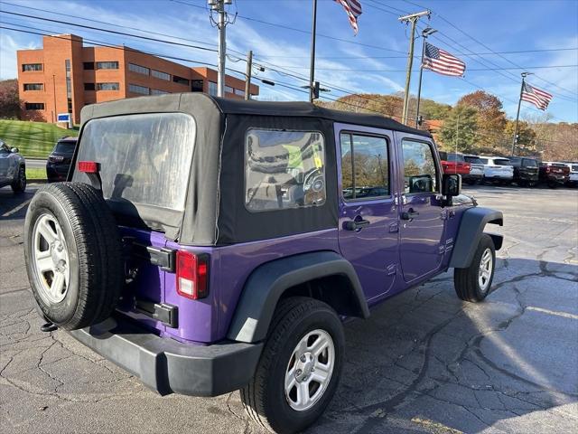 used 2018 Jeep Wrangler JK Unlimited car, priced at $19,795