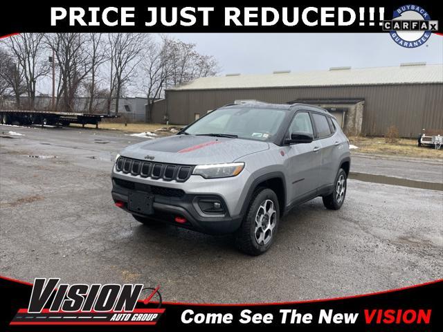 used 2022 Jeep Compass car, priced at $25,377