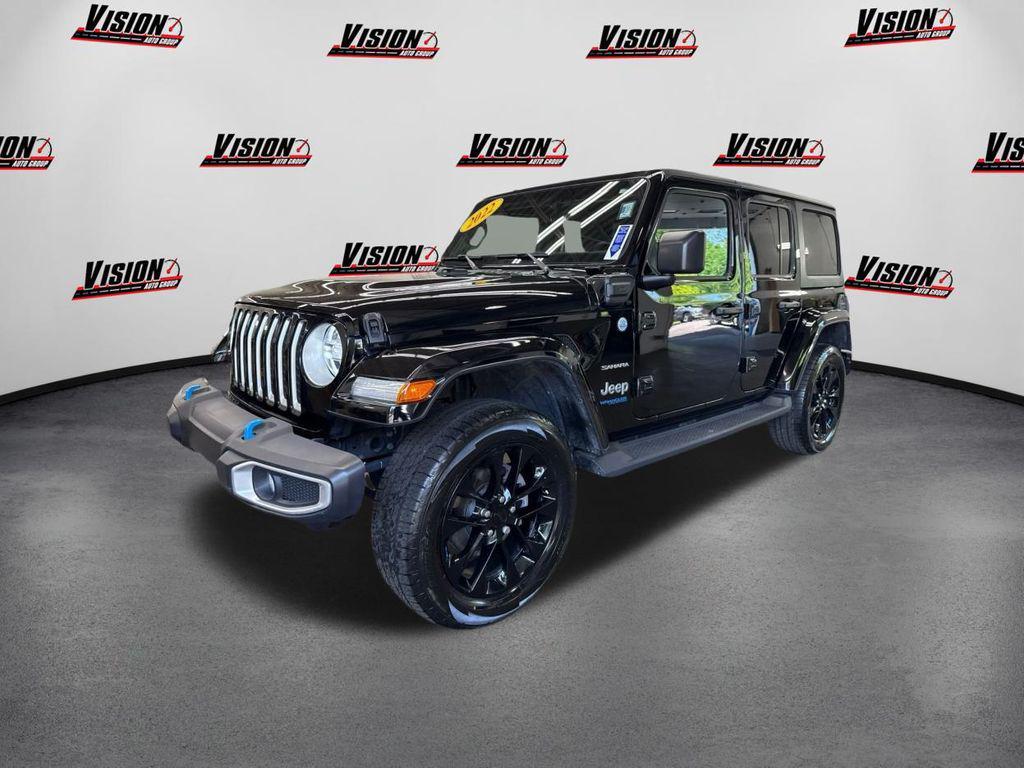 used 2022 Jeep Wrangler Unlimited 4xe car, priced at $34,700