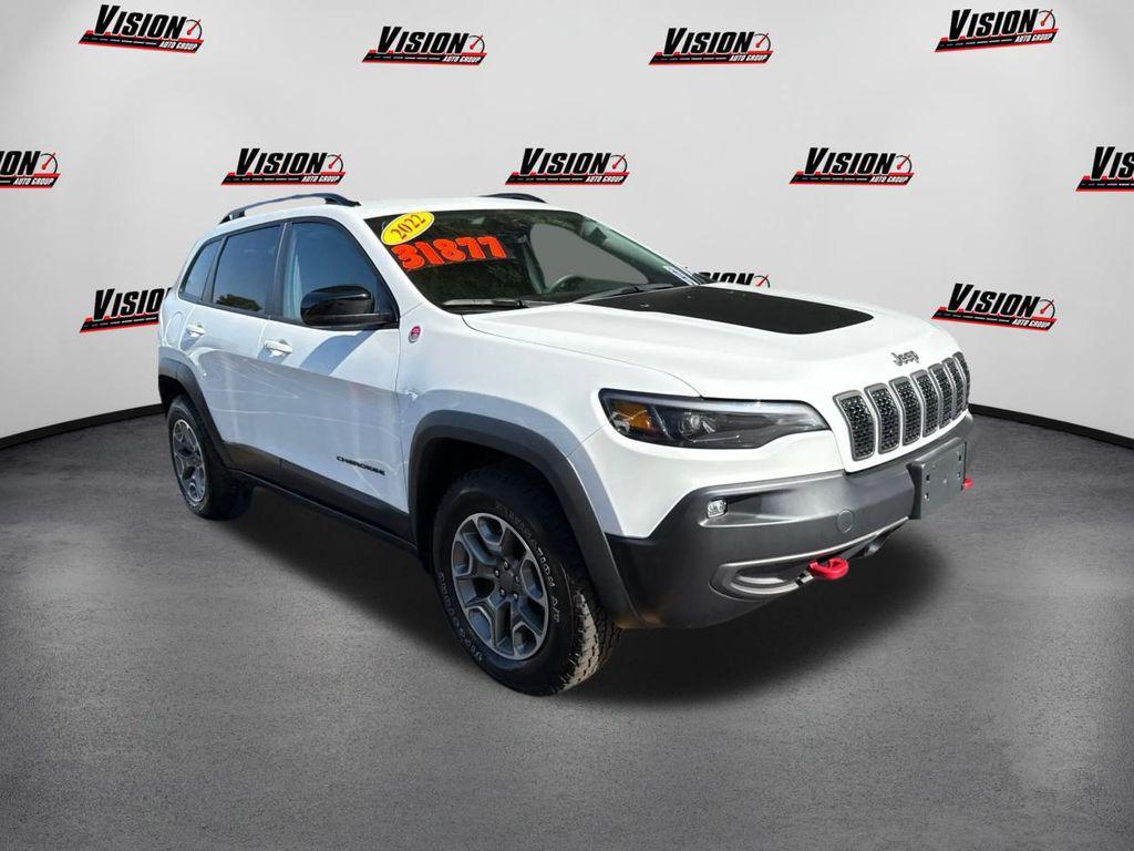 used 2022 Jeep Cherokee car, priced at $31,000