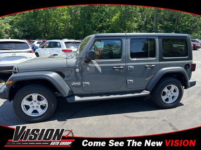 used 2018 Jeep Wrangler Unlimited car, priced at $28,742