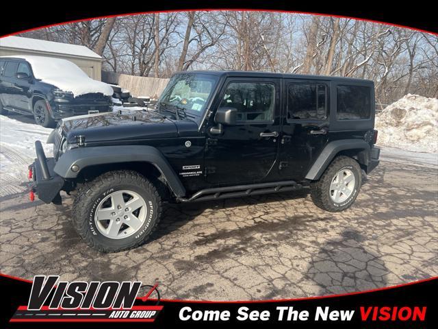 used 2017 Jeep Wrangler Unlimited car, priced at $18,789