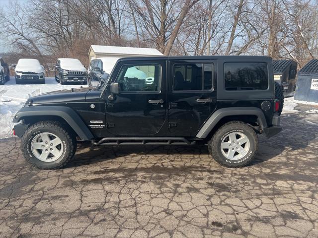 used 2017 Jeep Wrangler Unlimited car, priced at $18,789