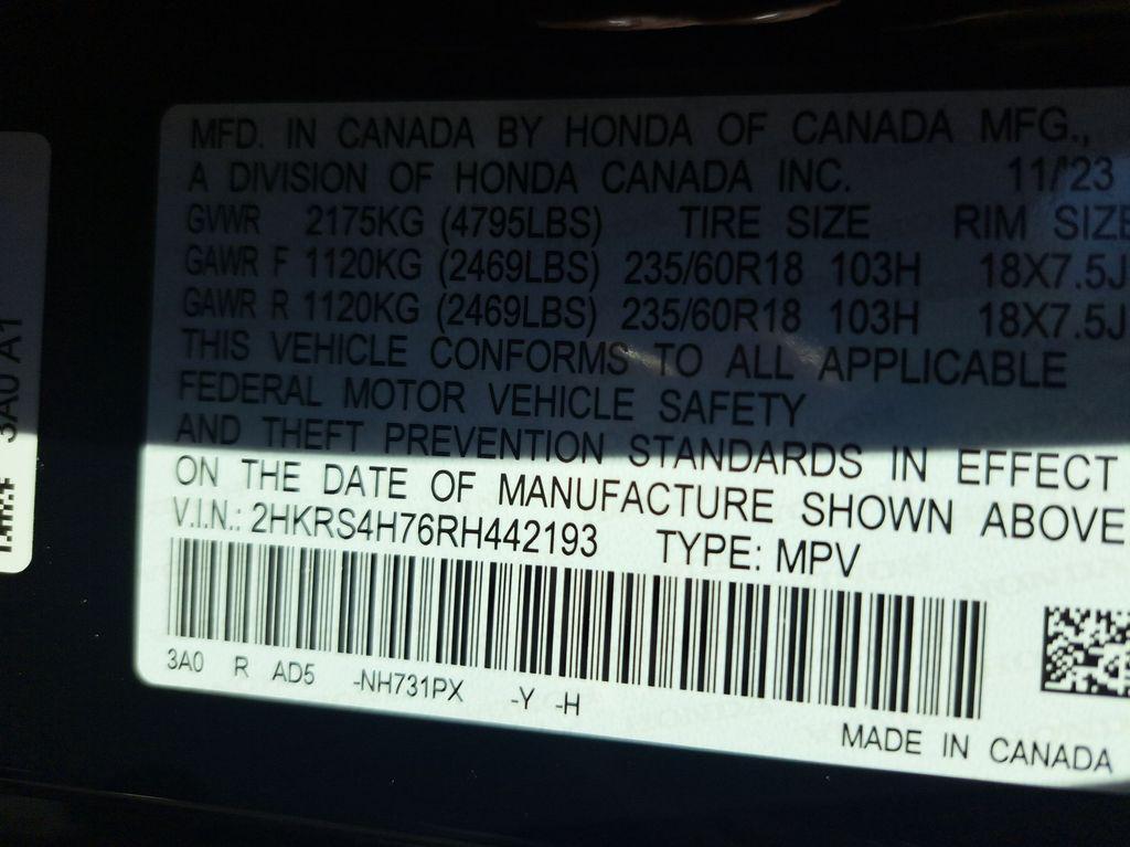 used 2024 Honda CR-V car, priced at $32,100