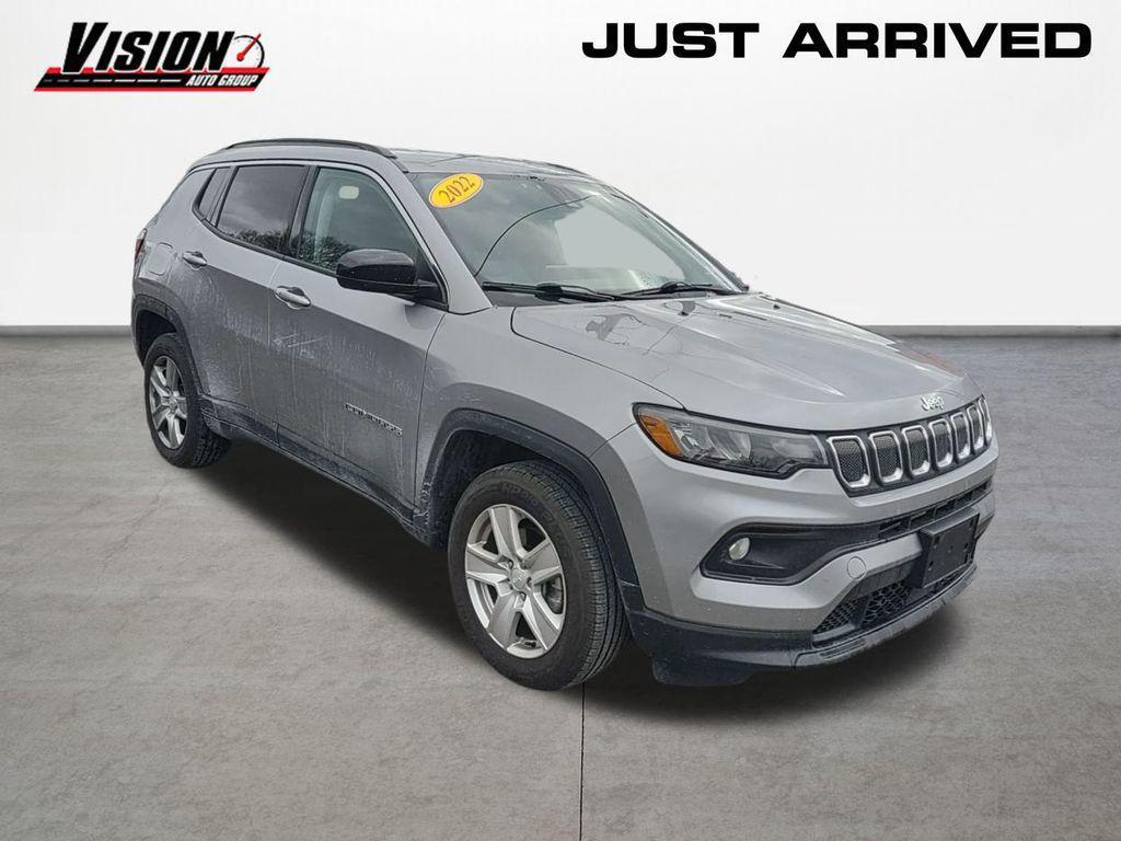 used 2022 Jeep Compass car, priced at $22,300