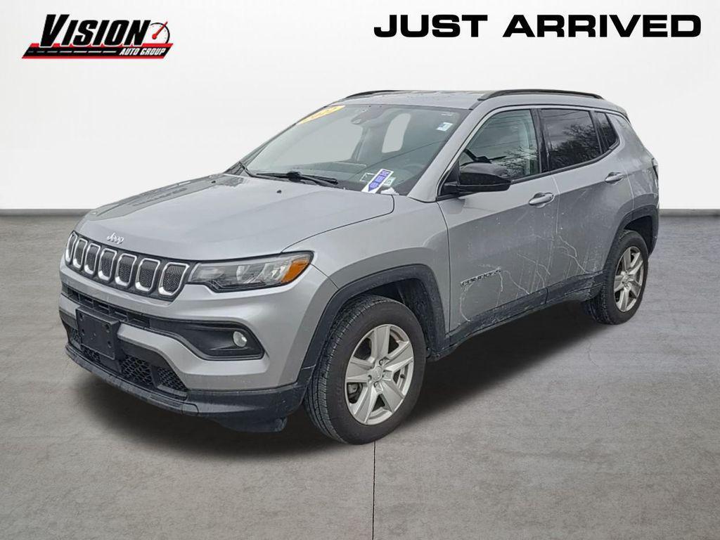 used 2022 Jeep Compass car, priced at $22,700