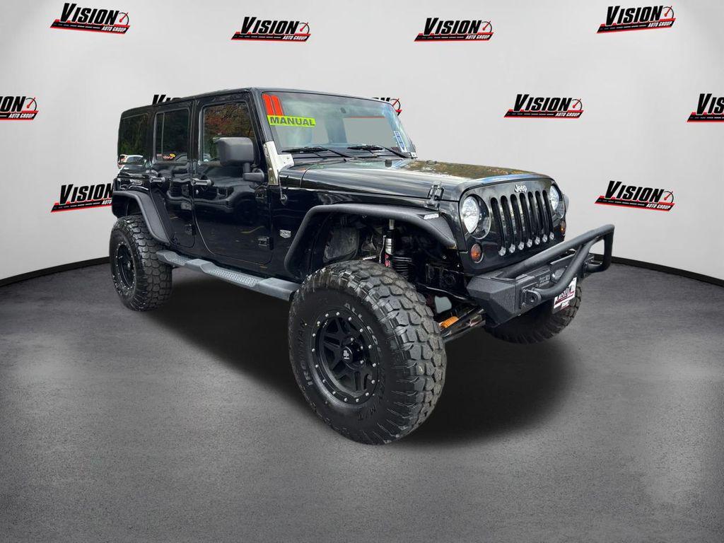 used 2011 Jeep Wrangler Unlimited car, priced at $15,000