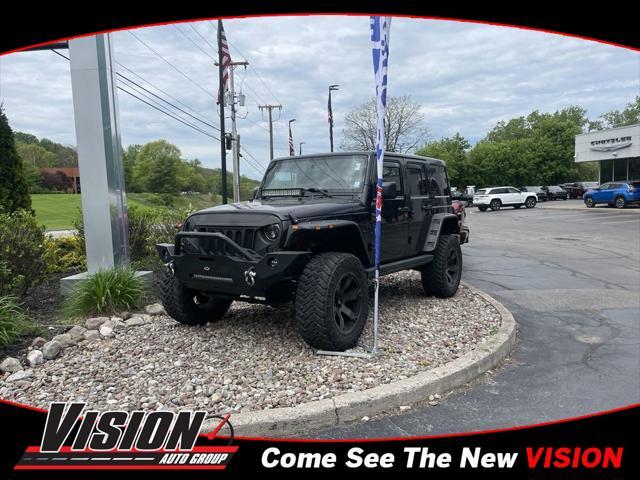 used 2016 Jeep Wrangler Unlimited car, priced at $24,361